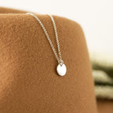 Disc Pendant Necklace