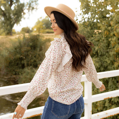 Delia Blouse - Cream