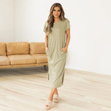 Mia Maxi Dress - Sage