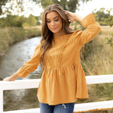 Eloise Blouse - Gold