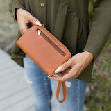 Iris Cell Phone Purse - Brown