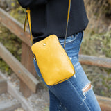Ellis Cell Phone Purse - Mustard
