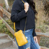 Ellis Cell Phone Purse - Mustard