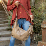 Paisley Shoulder Bag - Stone