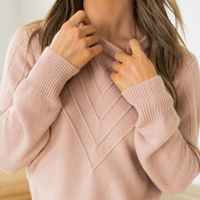 Stella Sweater - Blush
