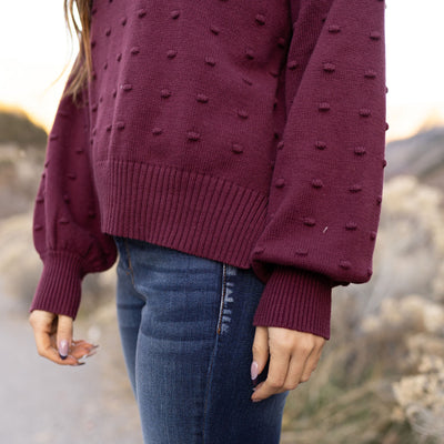 Parker Sweater - Burgundy