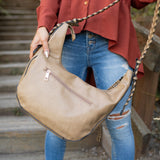 Paisley Shoulder Bag - Stone