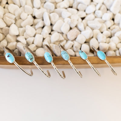 Egyptian Turquoise Cuff Bracelets
