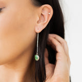 Turquoise Threader Earrings