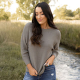 Emma Sweater - Ash Green