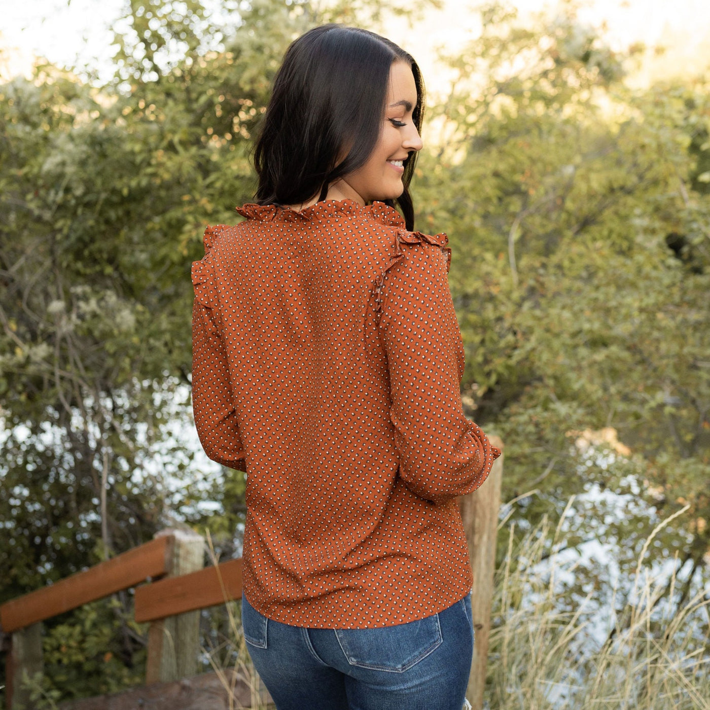 Rory Blouse - Rust
