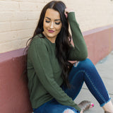 Emery Sweater - Forest