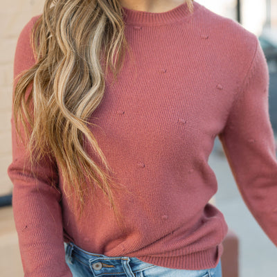 Emery Sweater - Currant