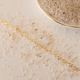 Dapped Oval Necklace