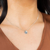 Disc Pendant Necklace