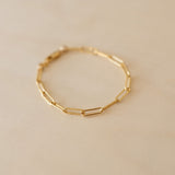 Elongated Oval Bracelet