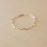 Elongated Oval Bracelet