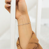 Elongated Oval Bracelet