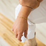Elongated Oval Bracelet