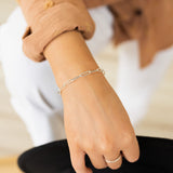 Elongated Oval Bracelet