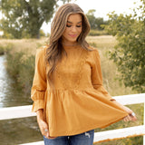 Eloise Blouse - Gold