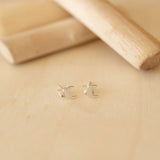Moon Post Earrings