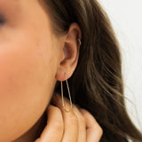 Teardrop Hoops