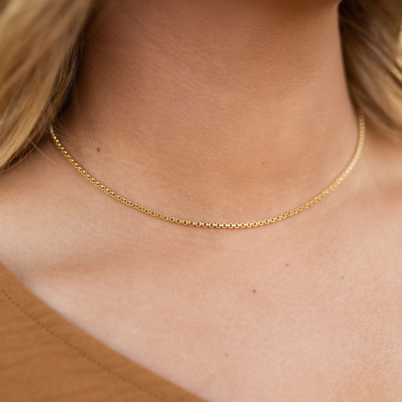Thin Rolo Necklace